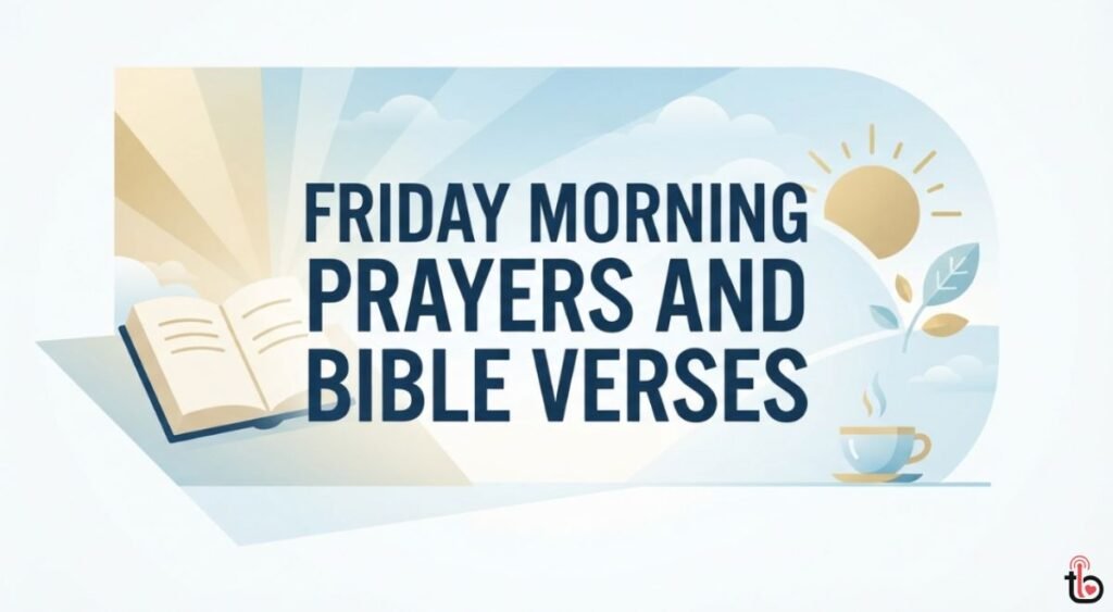 Friday Morning Prayers and Bible Verses