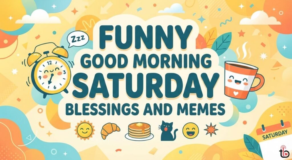 Funny Good Morning Saturday Blessings and Memes