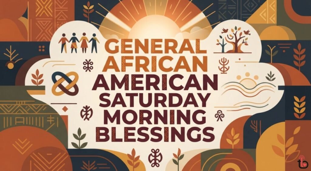 General African American Saturday Morning Blessings
