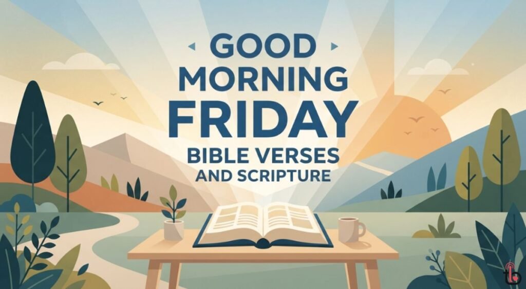 Good Morning Friday Bible Verses and Scripture