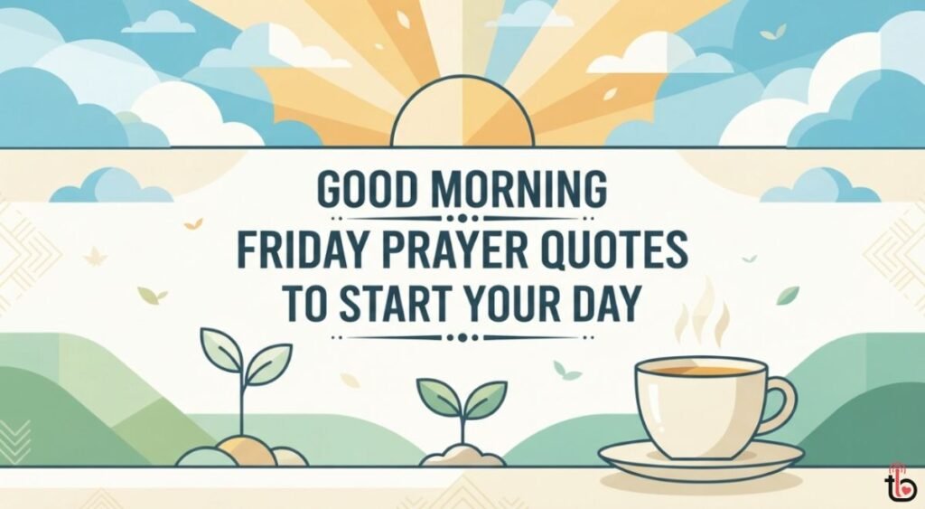 Good Morning Friday Prayer Quotes to Start Your Day