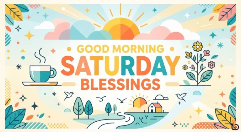 165+ Good Morning Saturday Blessings, Quotes and Prayers for a Beautiful Weekend Good Morning Saturday Blessings