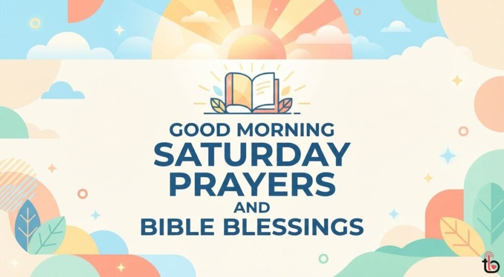 Good Morning Saturday Prayers and Bible Blessings