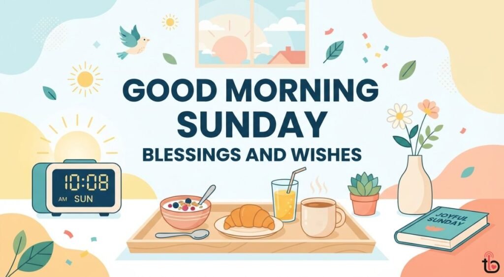 Good Morning Sunday Blessings and Wishes