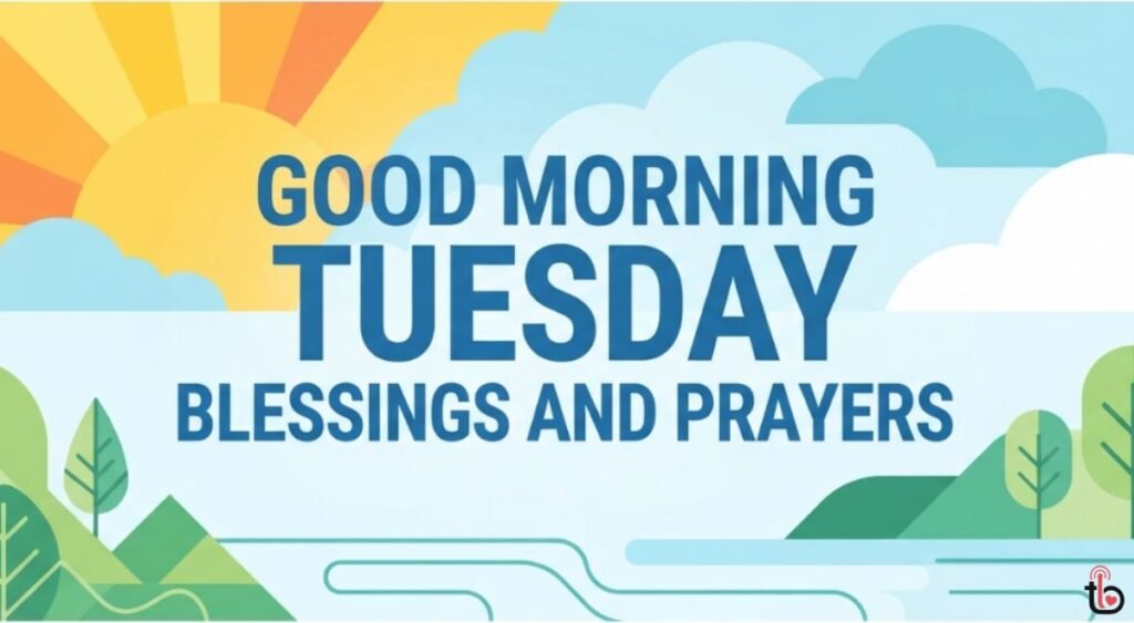 Good Morning Tuesday Blessings and Prayers