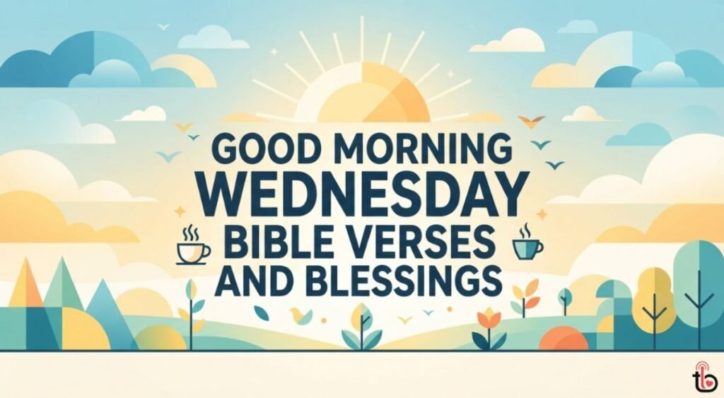 Good Morning Wednesday Bible Verses and Blessings