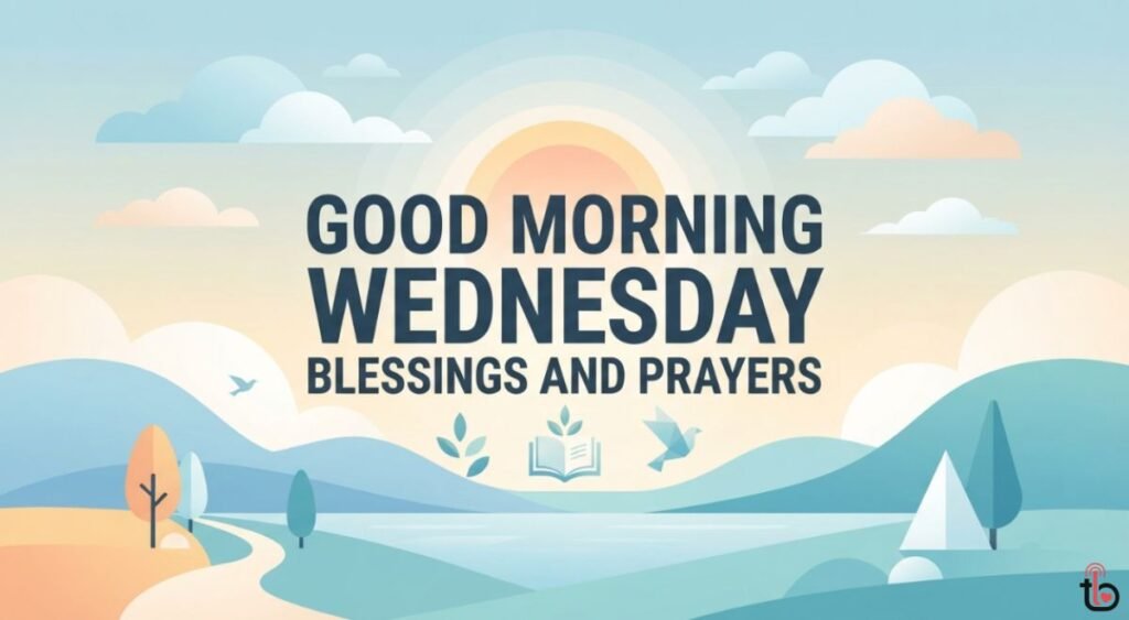 Good Morning Wednesday Blessings and Prayers