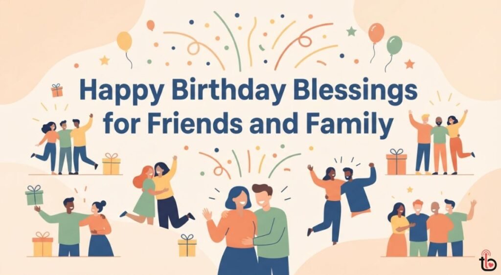 Happy Birthday Blessings for Friends and Family