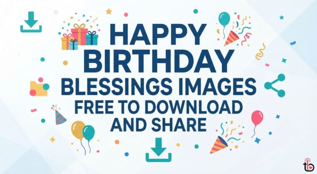 Happy Birthday Blessings Images Free to Download and Share