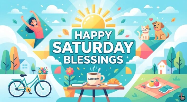 300+ Happy Saturday Blessings, Prayers & Messages for a Joyful Weekend Happy Saturday Blessings