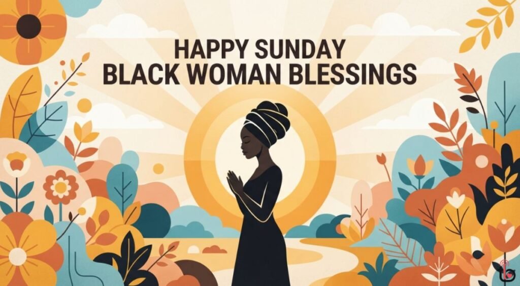 Happy Sunday Black Woman Blessings