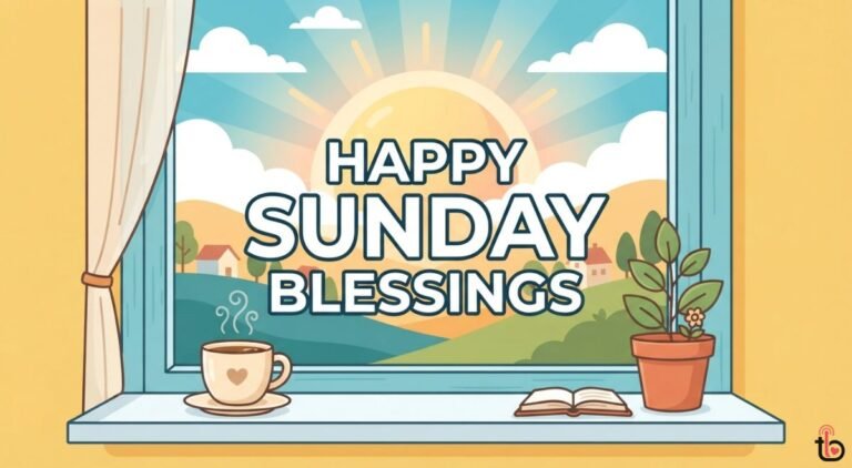120+ Happy Sunday Blessings, Wishes, Prayers and Quotes for a Peaceful Week Happy Sunday Blessings