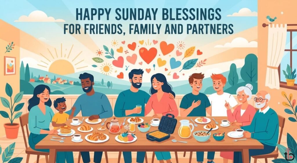 Happy Sunday Blessings for Friends, Family and Partners