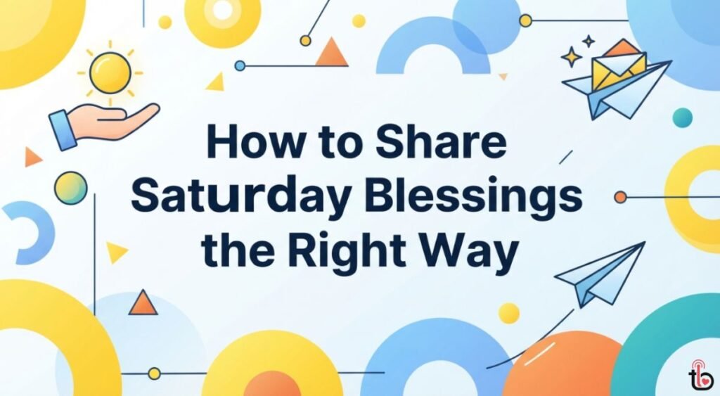 How to Share Happy Saturday Blessings the Right Way