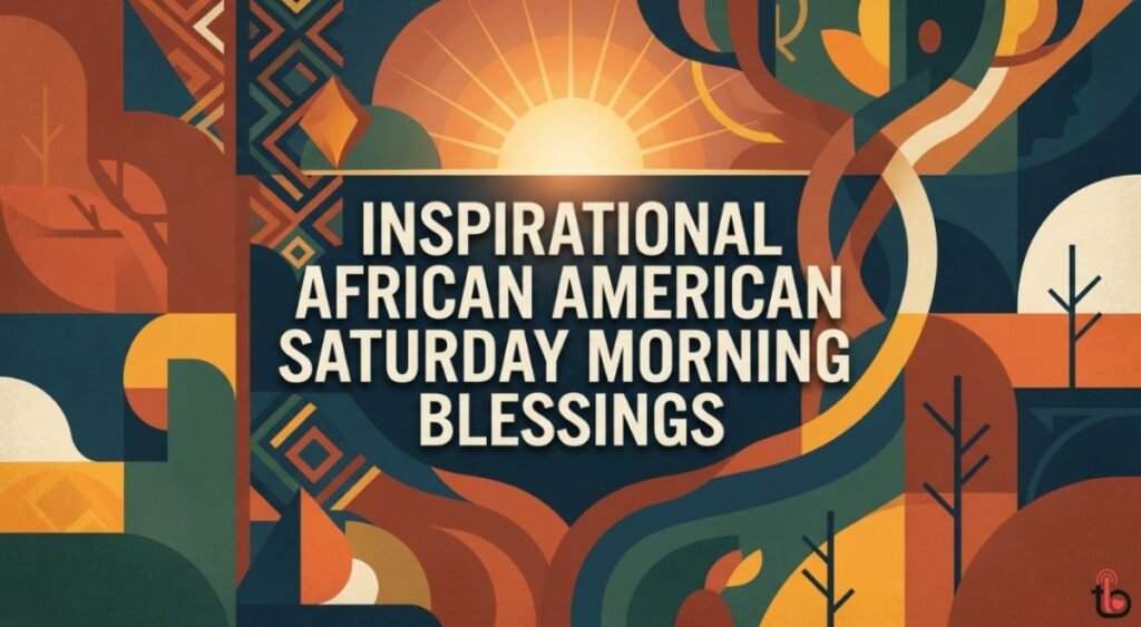Inspirational African American Saturday Morning Blessings