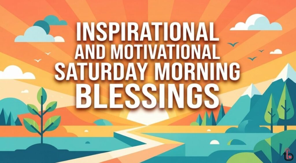 Inspirational and Motivational Saturday Morning Blessings