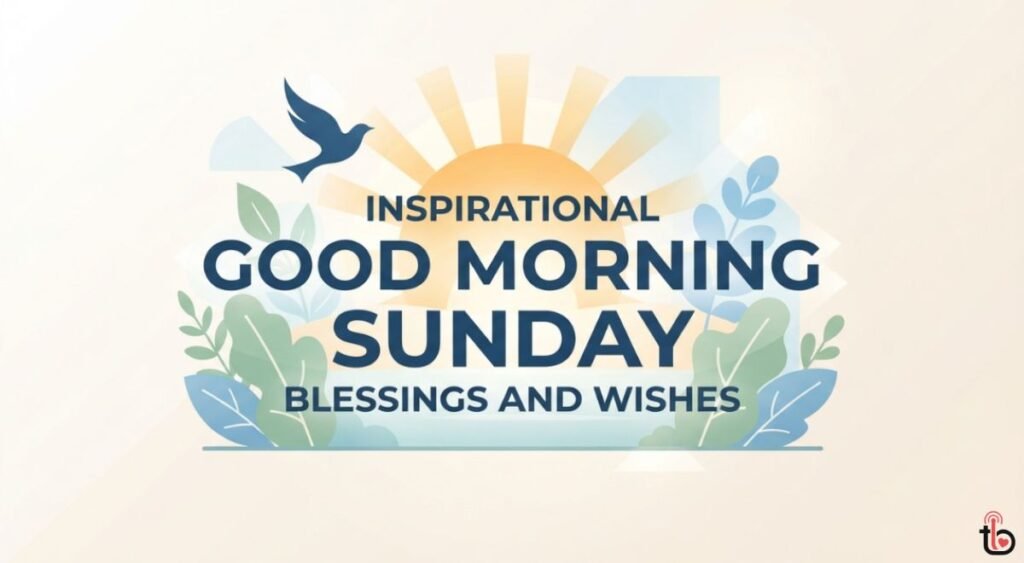 Inspirational Good Morning Sunday Blessings and Wishes