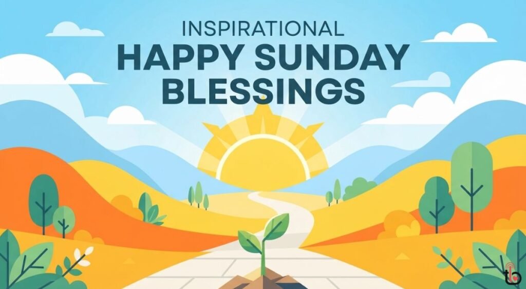 Inspirational Happy Sunday Blessings