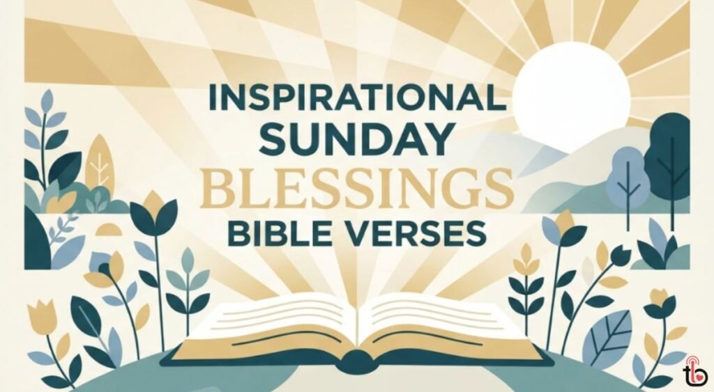 Inspirational Sunday Blessings Bible Verses