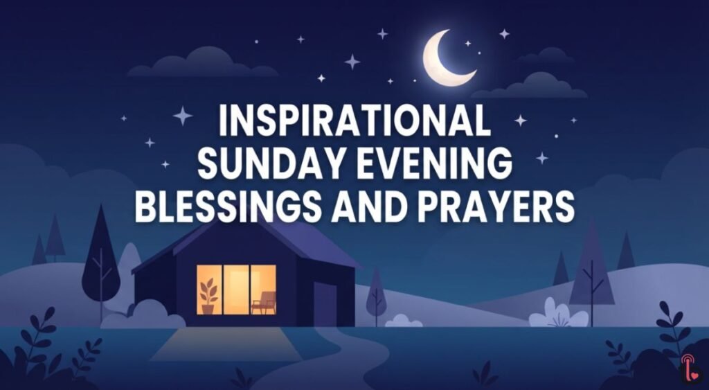 Inspirational Sunday Evening Blessings and Prayers