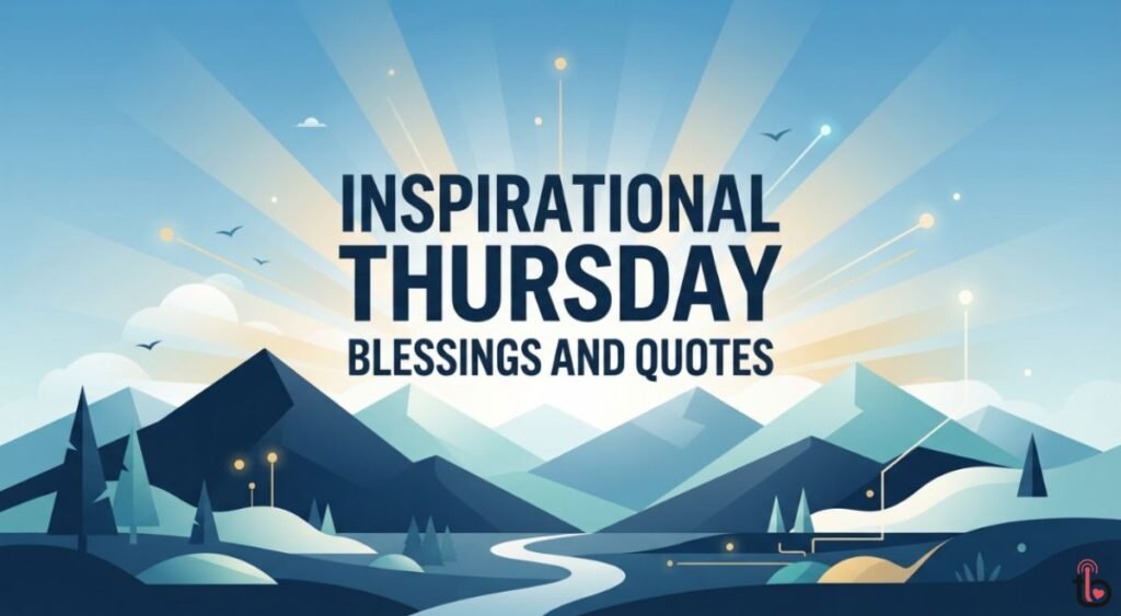 Inspirational Thursday Blessings and Quotes