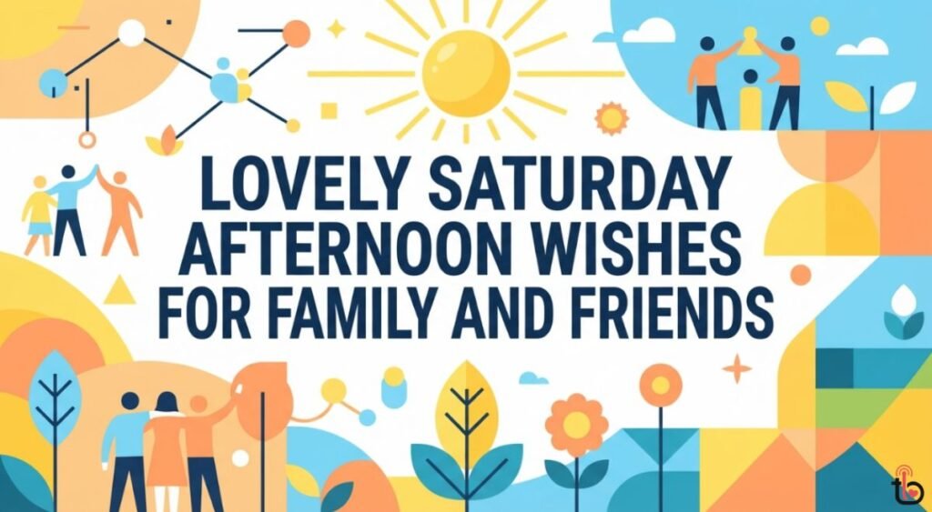 Lovely Saturday Afternoon Wishes for Family and Friends