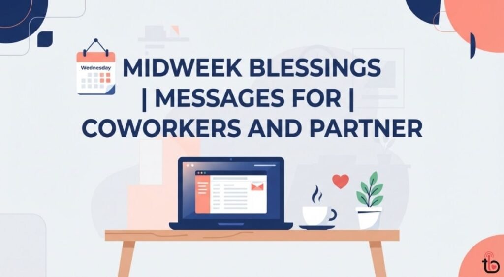 Midweek Blessings Messages for Coworkers and Partner