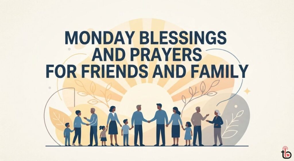 Monday Blessings and Prayers for Friends and Family