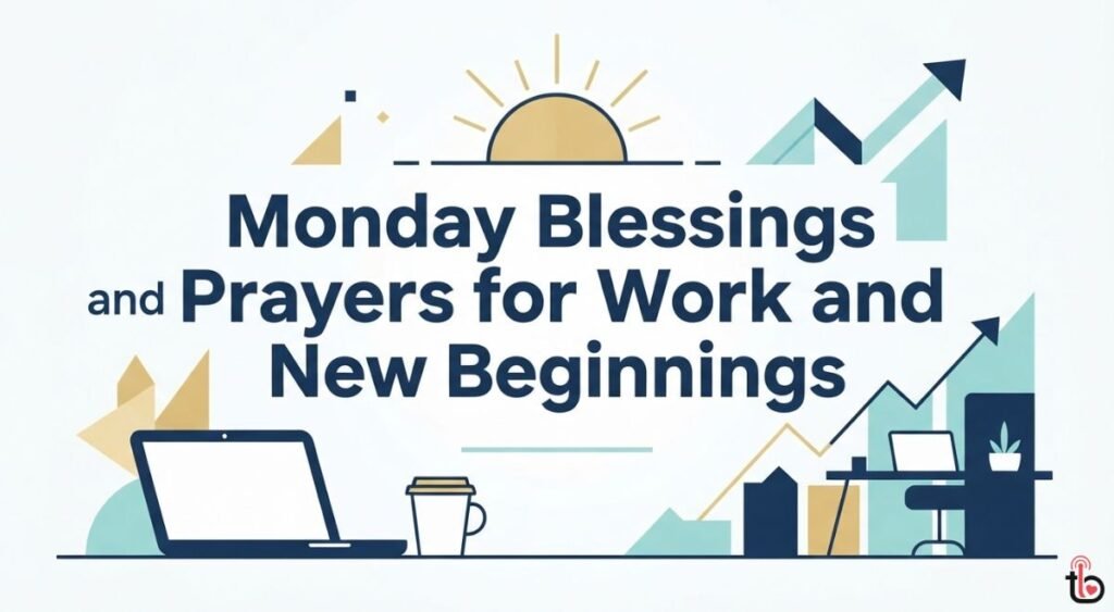 Monday Blessings and Prayers for Work and New Beginnings