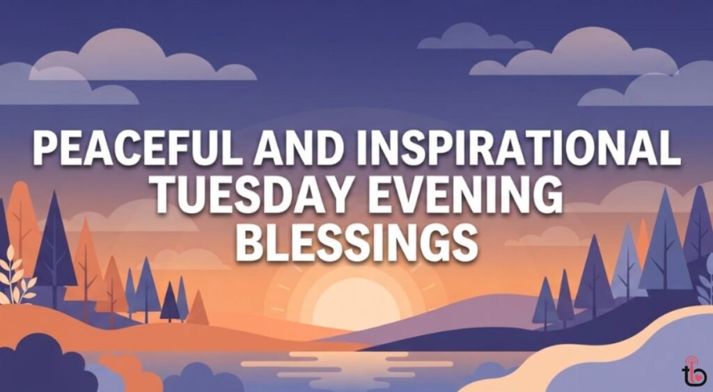 Peaceful and Inspirational Tuesday Evening Blessings