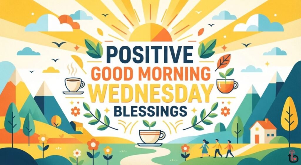 Positive Good Morning Wednesday Blessings