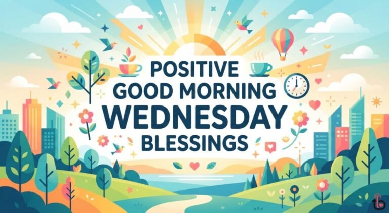200+ Positive Good Morning Wednesday Blessings, Quotes & Messages for a Blessed Midweek Positive Good Morning Wednesday Blessings