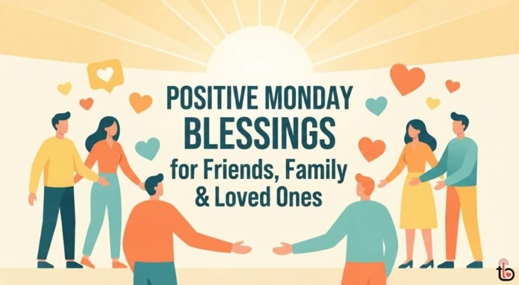 Positive Monday Blessings for Friends, Family & Loved Ones