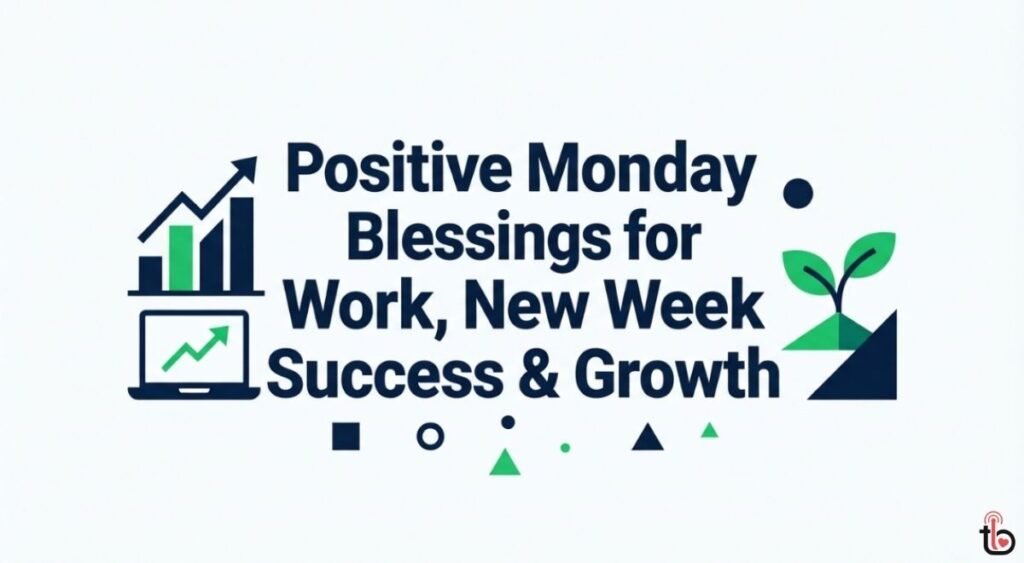 Positive Monday Blessings for Work, New Week Success & Growth