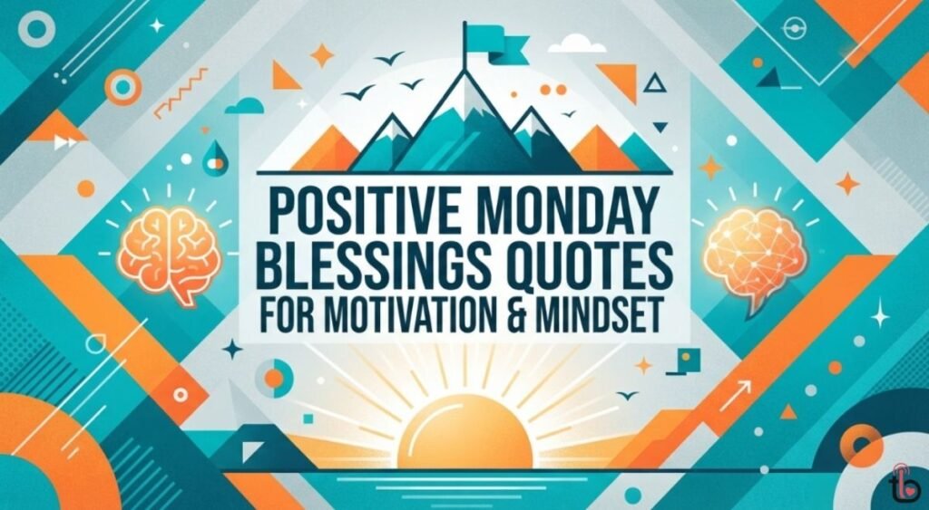 Positive Monday Blessings Quotes for Motivation & Mindset