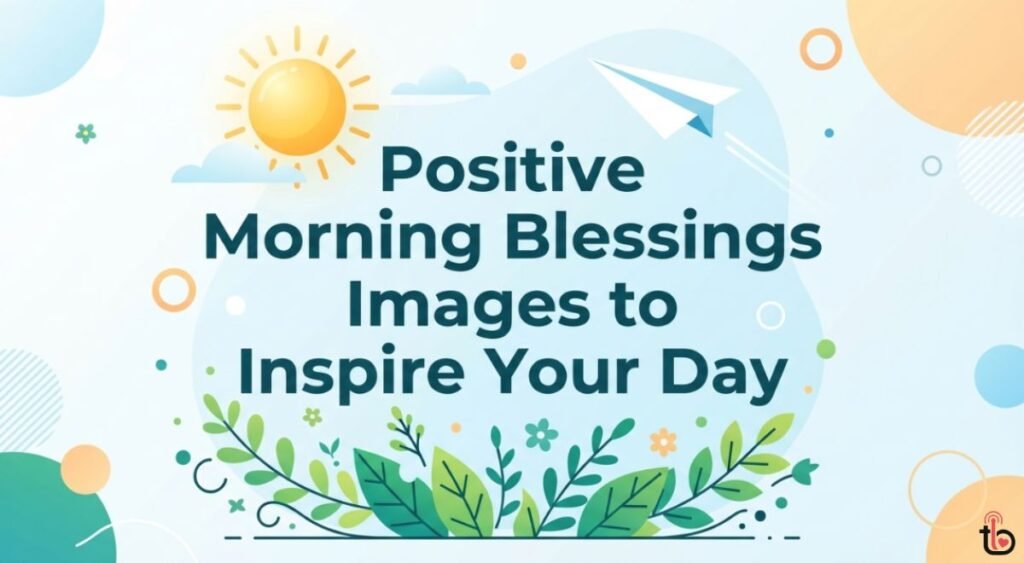 Positive Morning Blessings Images to Inspire Your Day
