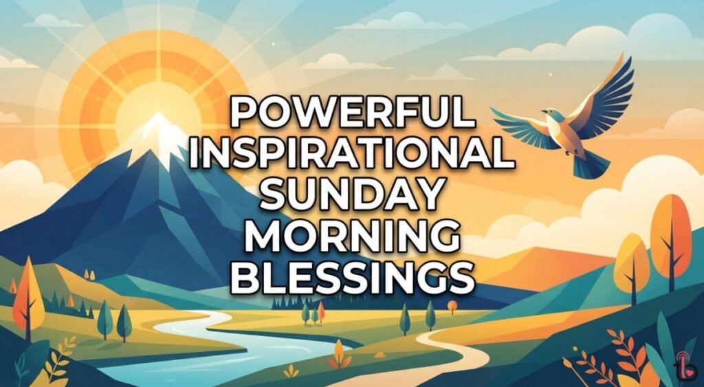 Powerful Inspirational Sunday Morning Blessings
