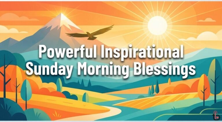 Powerful Inspirational Sunday Morning Blessings: 100+ Prayers, Quotes & Wishes to Start Your Week Powerful Inspirational Sunday Morning Blessings