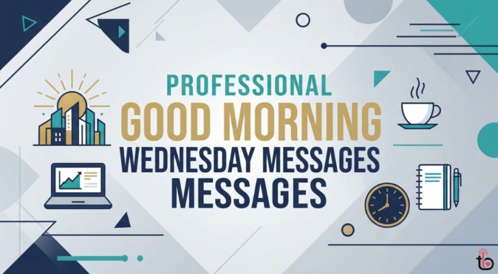 Professional Good Morning Wednesday Messages