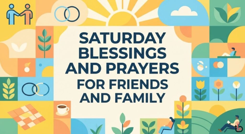 Saturday Blessings and Prayers for Friends and Family