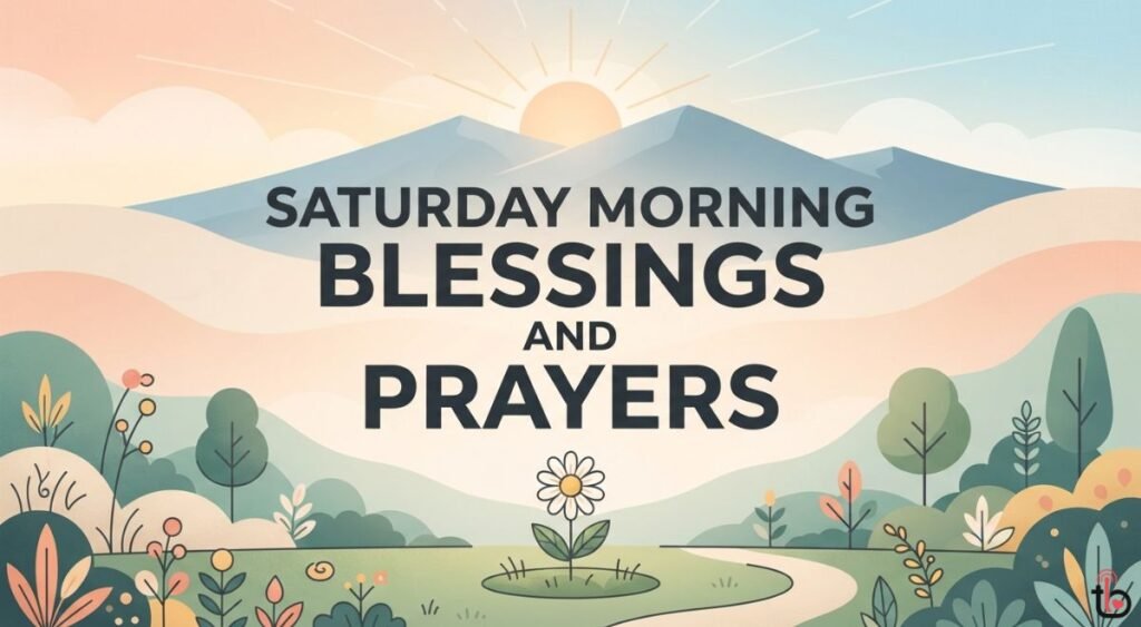 Saturday Morning Blessings and Prayers