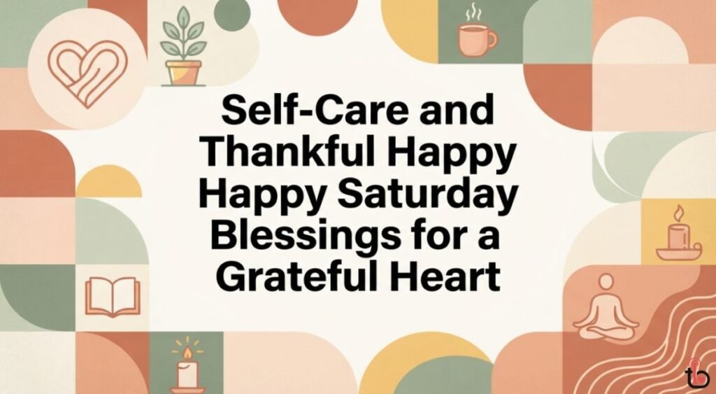 Self-Care and Thankful Happy Saturday Blessings for a Grateful Heart