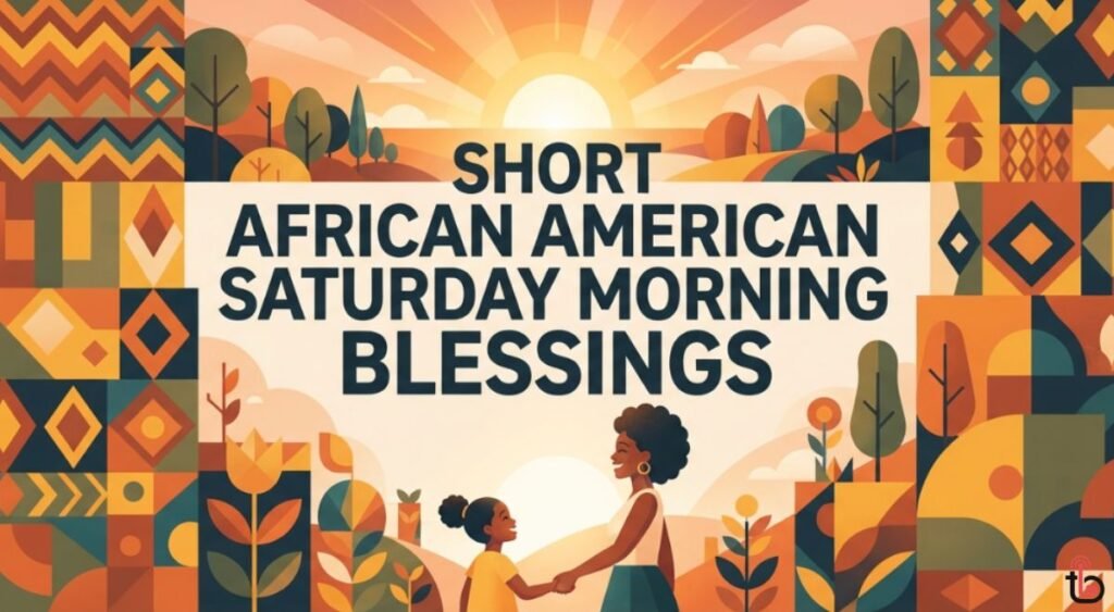 Short African American Saturday Morning Blessings