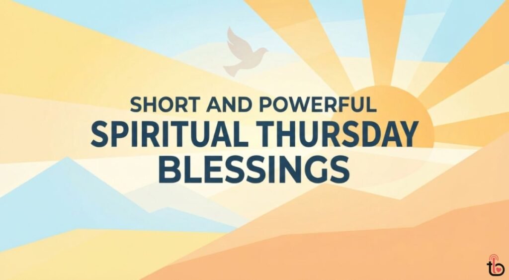 Short and Powerful Spiritual Thursday Blessings