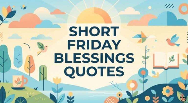 100+ Short Friday Blessings Quotes to Brighten Your Day and Weekend