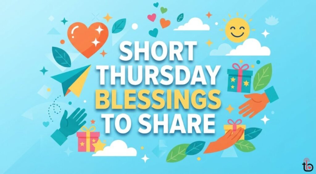 Short Thursday Blessings to Share