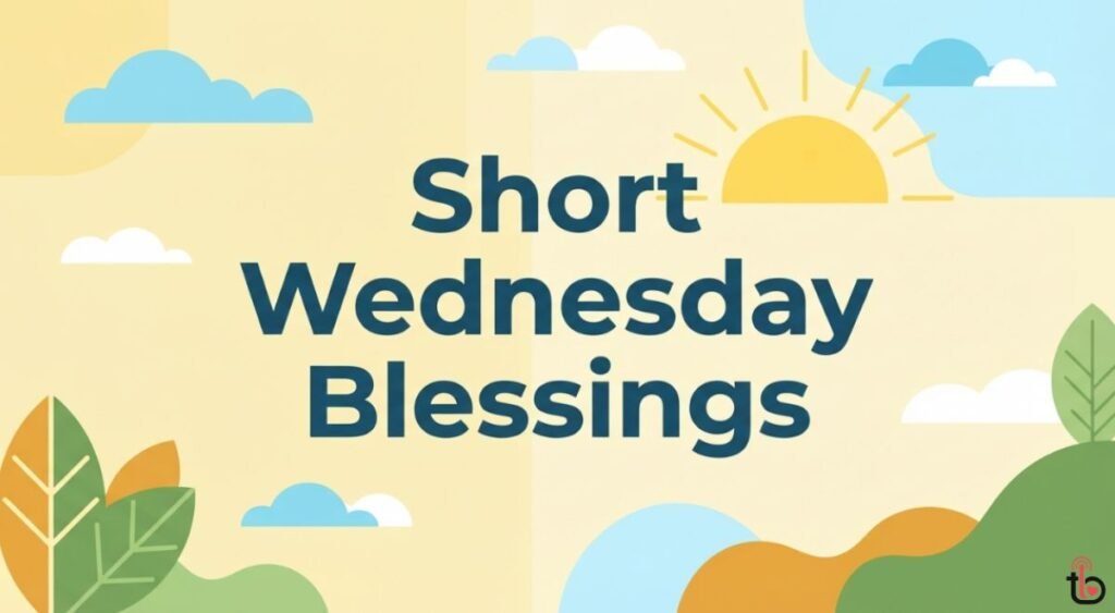 Short Wednesday Blessings