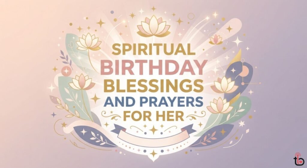Spiritual Birthday Blessings and Prayers for Her