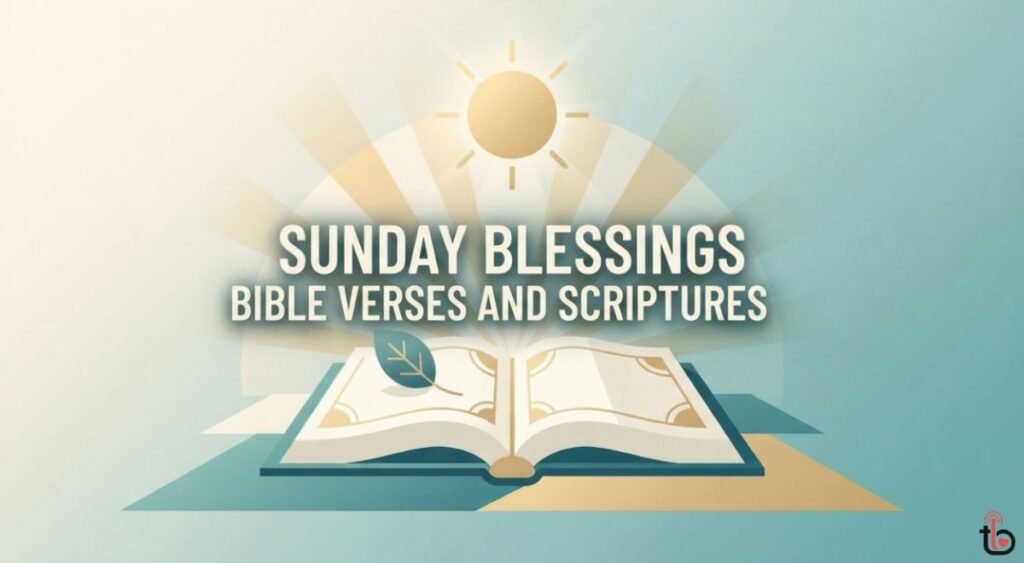 Sunday Blessings Bible Verses and Scriptures