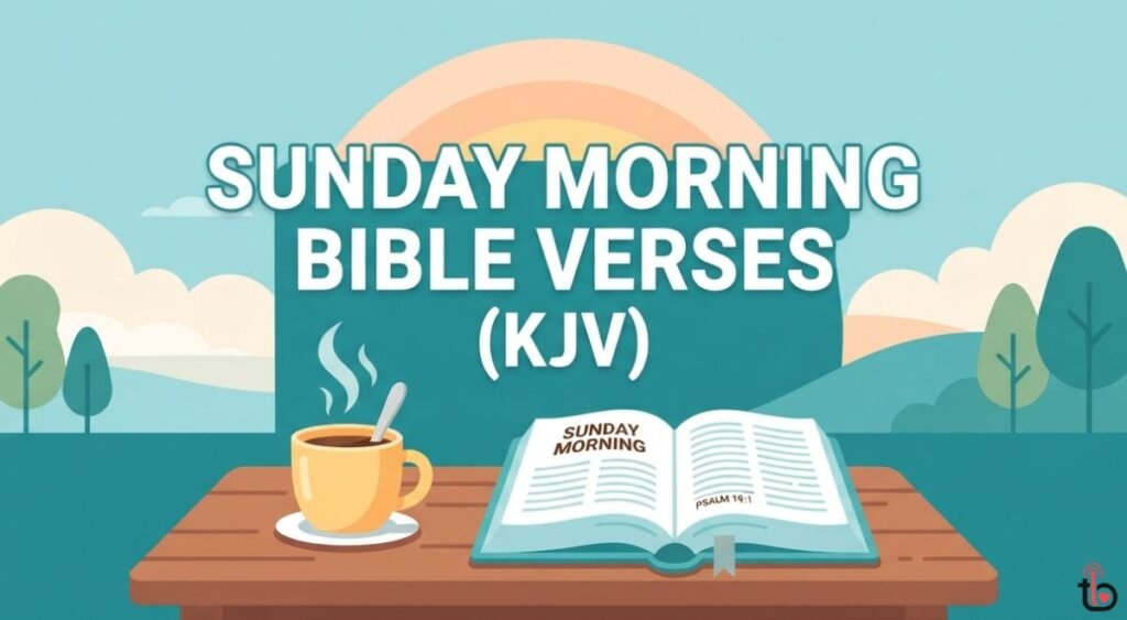 Sunday Morning Bible Verses (KJV)